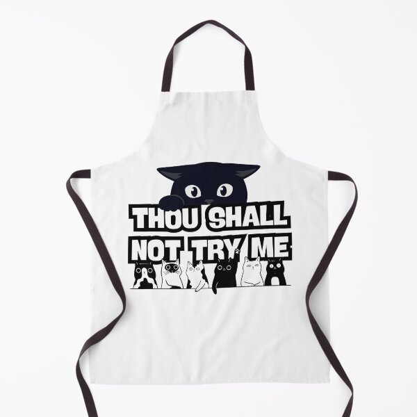 Item preview, Thou shall not try me designed and sold by Simply Positive.