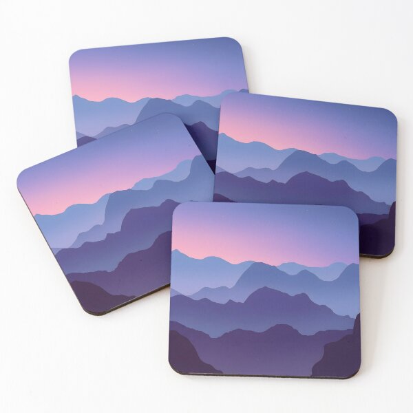 Item preview, Indigo Horizons: Starry Nightfall Peaks - Deep Twilight designed and sold by Cyrensea.