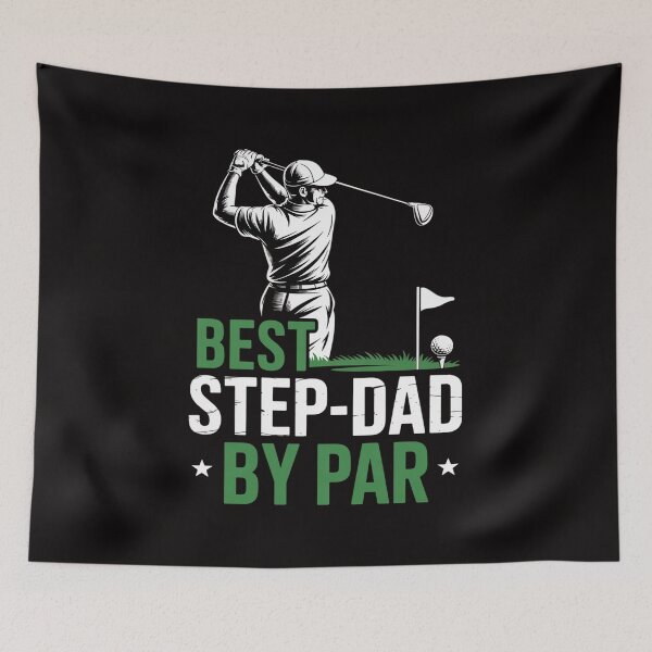 Item preview, Best Step-Dad By Par Father's Day Golf designed and sold by PattonJillian.