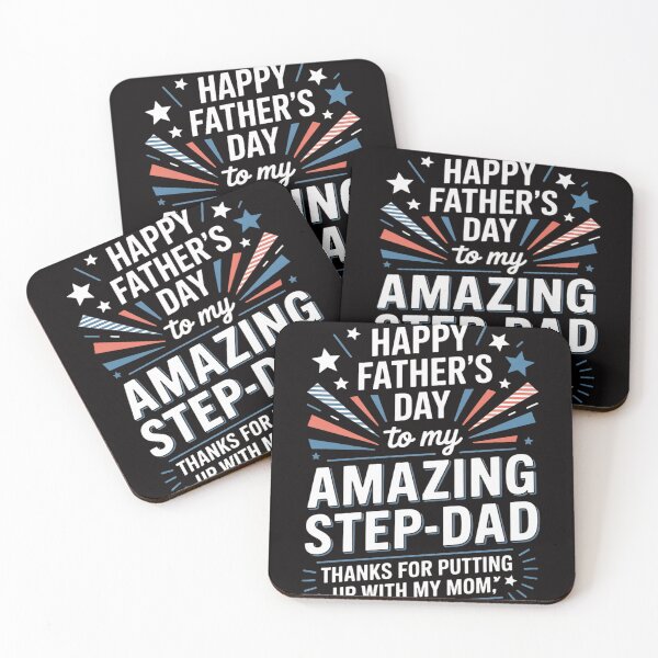 Item preview, Amazing Step-Dad thanks for Putting up with Mom Fathers Day designed and sold by PattonJillian.