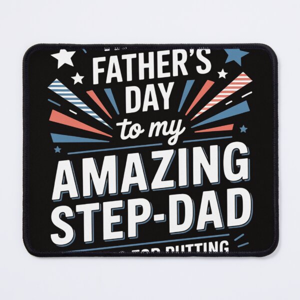Item preview, Amazing Step-Dad thanks for Putting up with Mom Fathers Day designed and sold by PattonJillian.