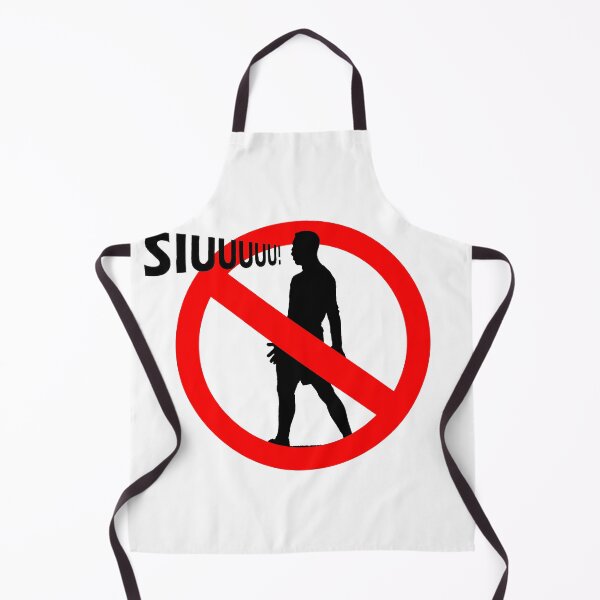 Item preview, No Siiuuu Funny Soccer Meme Design designed and sold by MonkiFlipp.