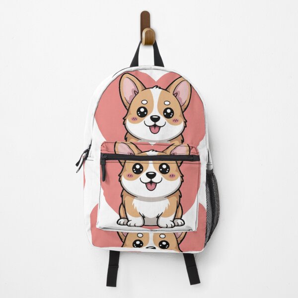 Item preview, Charming Kawaii Corgi Puppy – Soft Pastel Dog Art (No Background) designed and sold by AnimeHentaiArt.