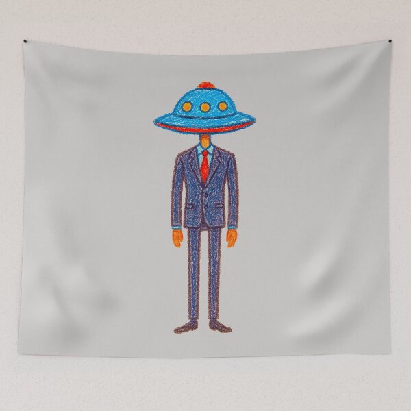 Item preview, UFO Businessman designed and sold by Sector 99.