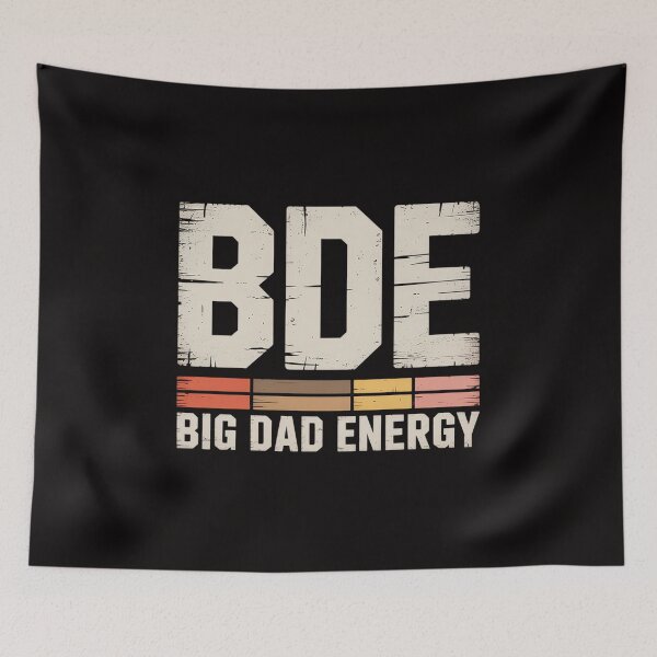 Item preview, BDE Big Dad Energy Father's Day Mens Step Dad Grandpa designed and sold by PattonJillian.