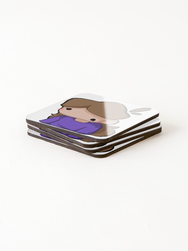 Thumbnail 4 of 5, Coasters (Set of 4), No thoughts designed and sold by RIFTstudios8.