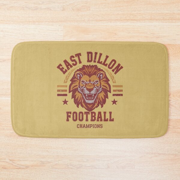 Item preview, East Dillon Football Champions – Retro Lion Mascot Design designed and sold by phiawdesign9.