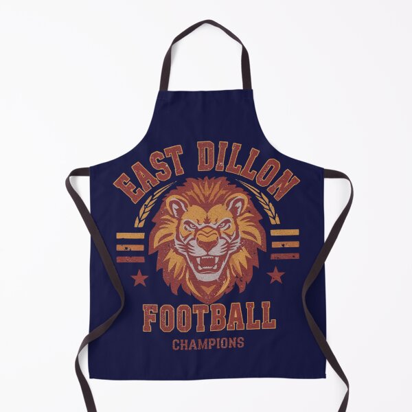 Item preview, East Dillon Football Champions – Retro Lion Mascot Design designed and sold by phiawdesign9.