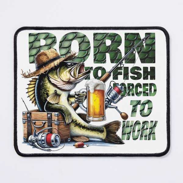 Item preview, Fishing Bass T-shirt with Beer Humor designed and sold by Adanicho.
