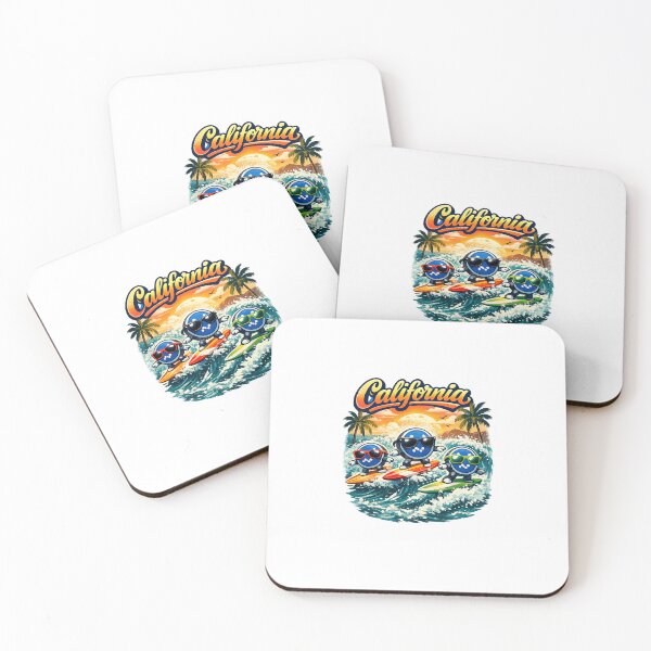 Item preview, Surfing Nanos under the Californian sky designed and sold by Taoufik79-shop.