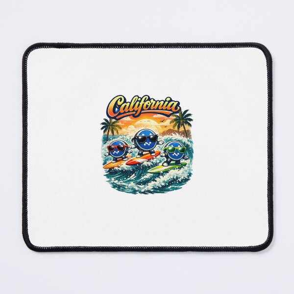 Item preview, Surfing Nanos under the Californian sky designed and sold by Taoufik79-shop.