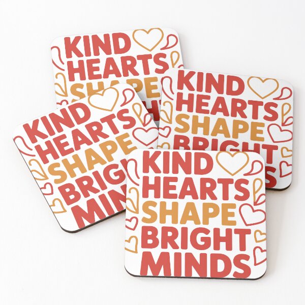 Item preview, Kind Hearts Shape Bright Minds – Cute Valentine Teacher T-Shirt with Hearts designed and sold by HaweeWear.