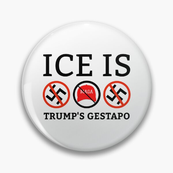 Item preview, ICE is Trump’s Gestapo  designed and sold by Rachel the Artist .
