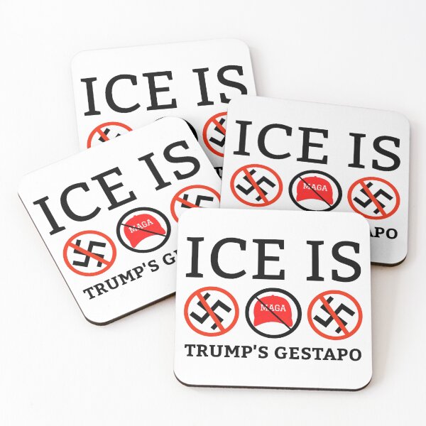 Item preview, ICE is Trump’s Gestapo  designed and sold by Rachel the Artist .