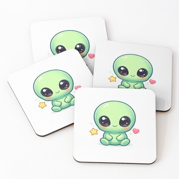 Item preview, Cute Kawaii Chubby Alien designed and sold by Dragon Space.