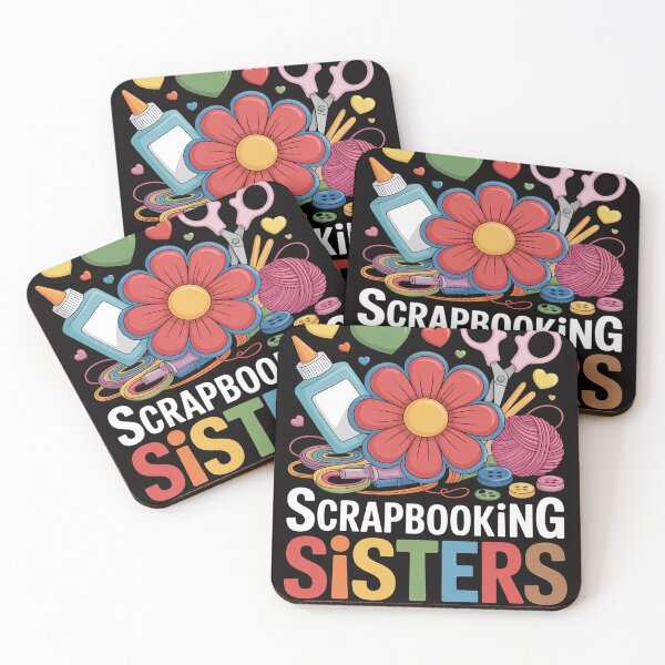 Item preview, Scrapbooking Sisters Stick Together Like Glue - Scrapbooker designed and sold by PattonJillian.