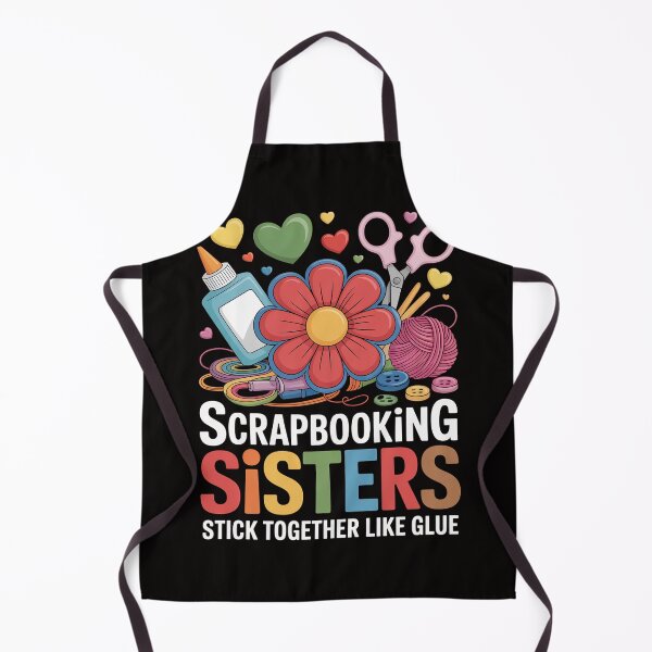Item preview, Scrapbooking Sisters Stick Together Like Glue - Scrapbooker designed and sold by PattonJillian.