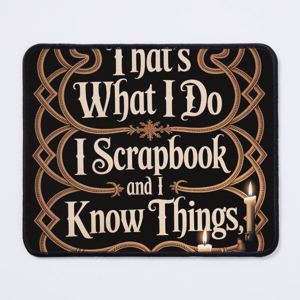 Item preview, Scrapbooking Scrapbooker - I Scrapbook and I Know Things designed and sold by PattonJillian.