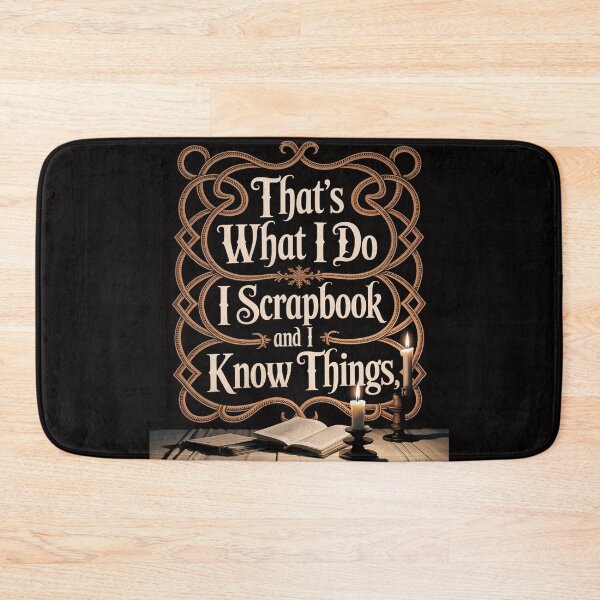 Item preview, Scrapbooking Scrapbooker - I Scrapbook and I Know Things designed and sold by PattonJillian.
