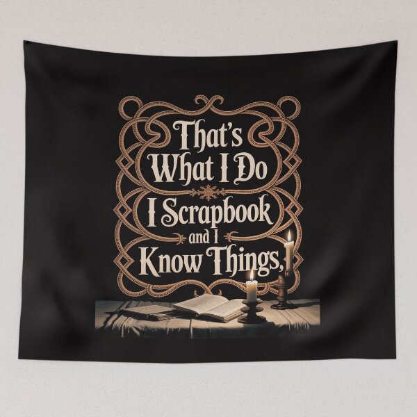 Item preview, Scrapbooking Scrapbooker - I Scrapbook and I Know Things designed and sold by PattonJillian.