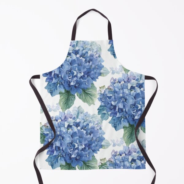 Item preview, Lush Blue Hydrangea Floral Background designed and sold by CharlieDesings.