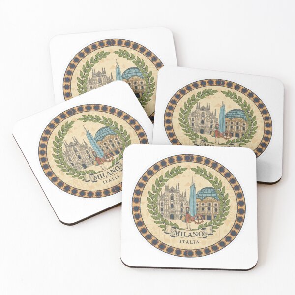 Item preview, Milan, Italy – Duomo and Skyline Urban Art, Poster and Travel Design designed and sold by spanishartist.