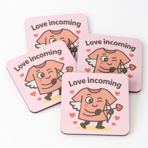 Item preview, Cupid Love Tee – Playful Valentine Character designed and sold by DariaCraft.