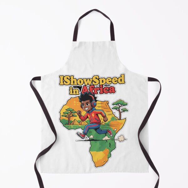 Item preview, IShowSpeed in Africa T-Shirt, Funny Gamer Tee for YouTube Fans & African Gamers designed and sold by INVIKETOS.