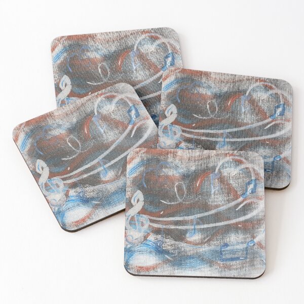Item preview, Inspirational Music in Acrylic designed and sold by JennyRoseArt.