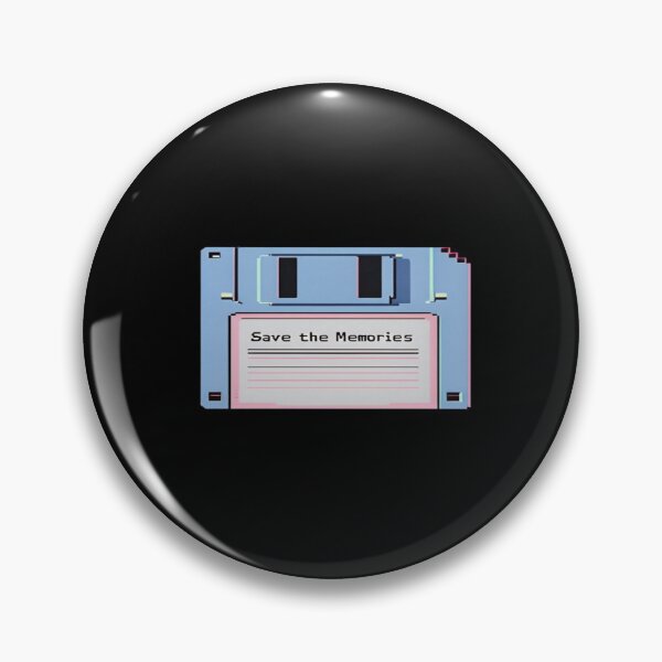 Item preview, Retro Floppy Disk Art – Save the Memories | Nostalgic Tech Poster for Digital Creators & Dreamers designed and sold by Bright Nest Studio.