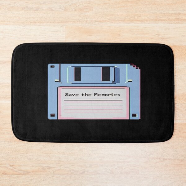 Item preview, Retro Floppy Disk Art – Save the Memories | Nostalgic Tech Poster for Digital Creators & Dreamers designed and sold by Bright Nest Studio.