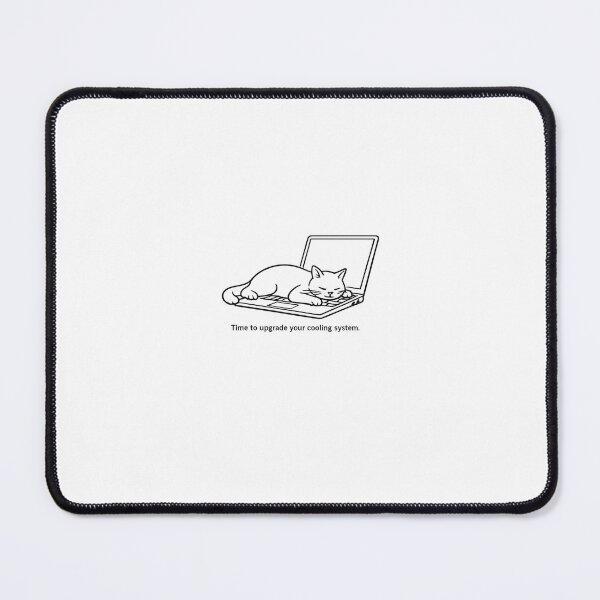 Item preview, Upgrade Your Cooling System - Programmer Cat on Laptop - Designed by Code6Coffee designed and sold by Code6Coffee.
