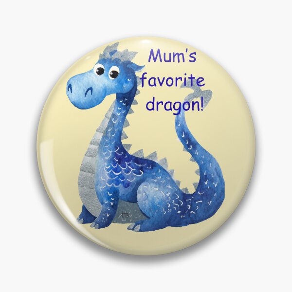 Item preview, Blue dragon, mum's favorite boy, kids' cloths designed and sold by TB-73.