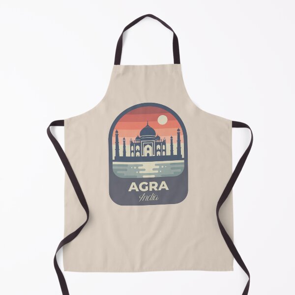 Item preview, Agra India Taj Mahal Landmark Vintage Travel Badge Sticker designed and sold by InvestingRoad.
