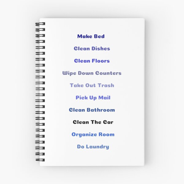 Item preview, To Do List Home Stationary Stickers Organize Prints Blue Texts Wall Art Home Decoration Work Office Life Redbubble Shop designed and sold by Saritas Boutique Shop.