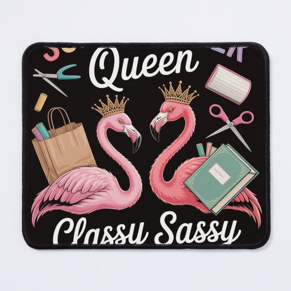 Item preview, Scrapbooking - Scrapbooker Queen Classy Sassy Flamingo Gift designed and sold by RONALPARAD.