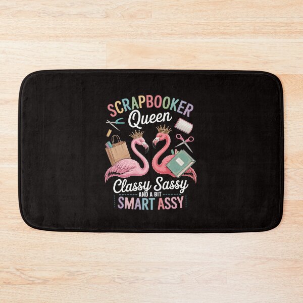 Item preview, Scrapbooking - Scrapbooker Queen Classy Sassy Flamingo Gift designed and sold by RONALPARAD.