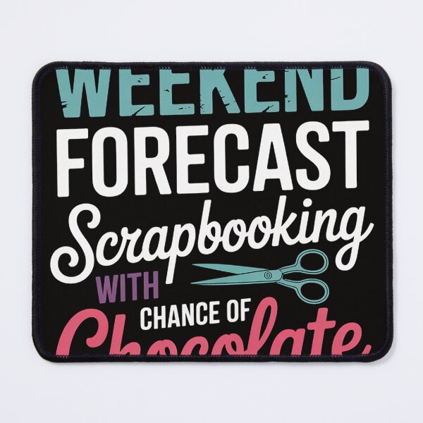 Item preview, Scrapbook Weekend Forecast Scrapbooking Crafting designed and sold by rutimenta.