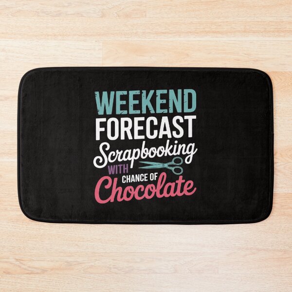 Item preview, Scrapbook Weekend Forecast Scrapbooking Crafting designed and sold by rutimenta.