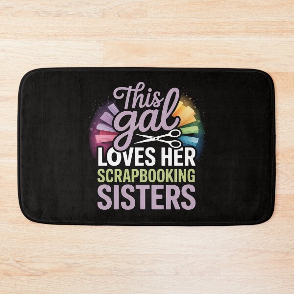 Item preview, Scrapbook Scrapbooking Sisters Tees Craft Women Gifts designed and sold by rutimenta.
