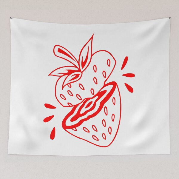 Item preview, Strawberry red design designed and sold by Renlexd.