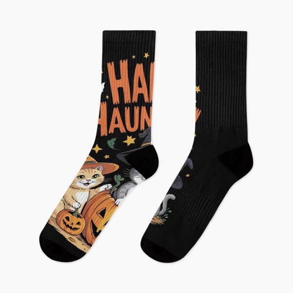 Item preview, Halloween Cat For Women Girls Pumpkin Spooky Season designed and sold by SyntaxClaw.