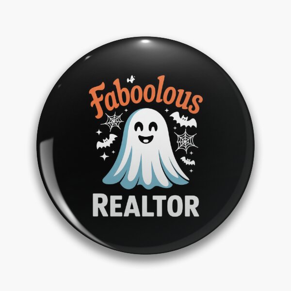 Item preview, Halloween Faboolous Realtor Real Estate Life Boo Ghost designed and sold by FadeOfThrone.