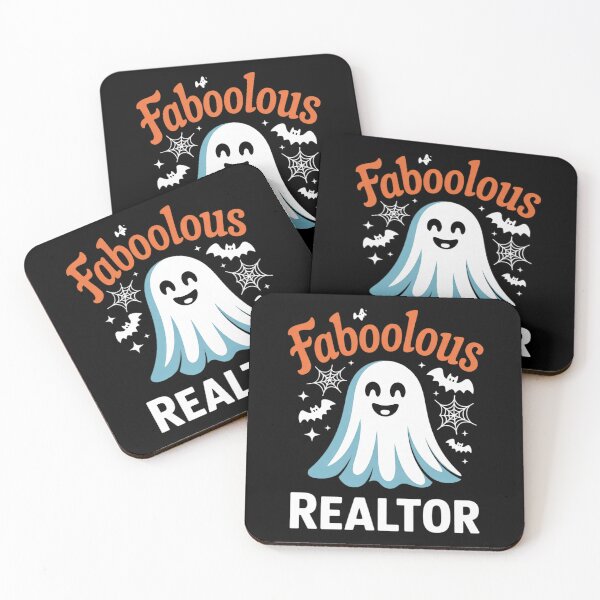 Item preview, Halloween Faboolous Realtor Real Estate Life Boo Ghost designed and sold by FadeOfThrone.