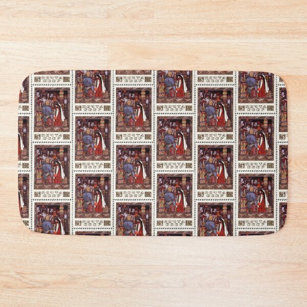 Item preview, Vintage Russian Postal Stamp Folk Art designed and sold by TeeARTHY.