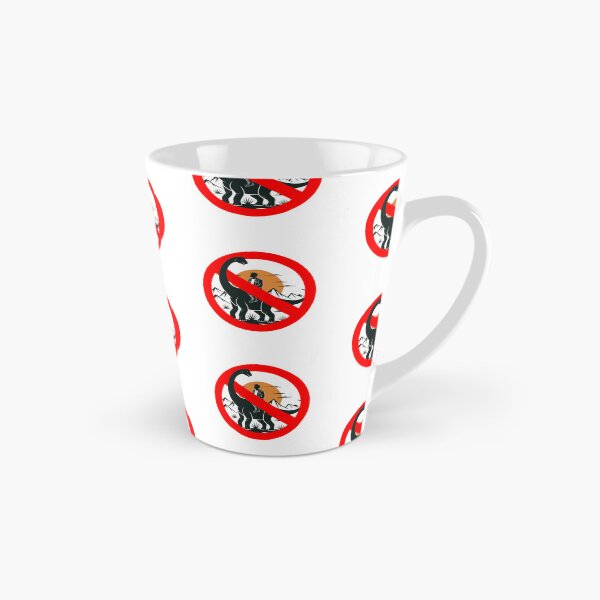 Item preview, No Riding Dinosaurs Funny Prohibition Design designed and sold by MonkiFlipp.