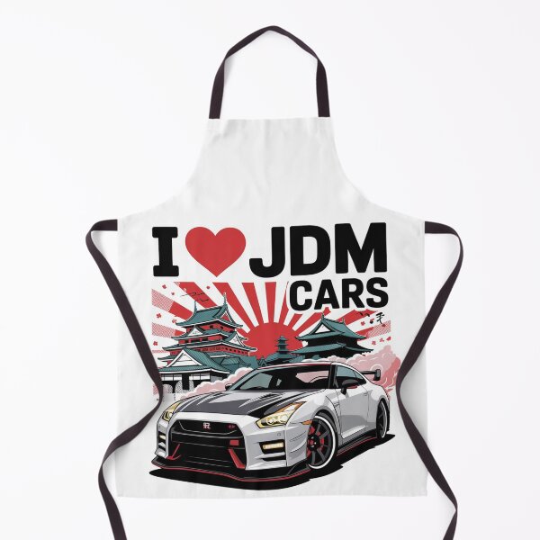 Item preview, I love JDM Cars Nissan GT-R | Japanese Rising Sun & Sakura Street Racing Shirt designed and sold by Imperial-Vibe.