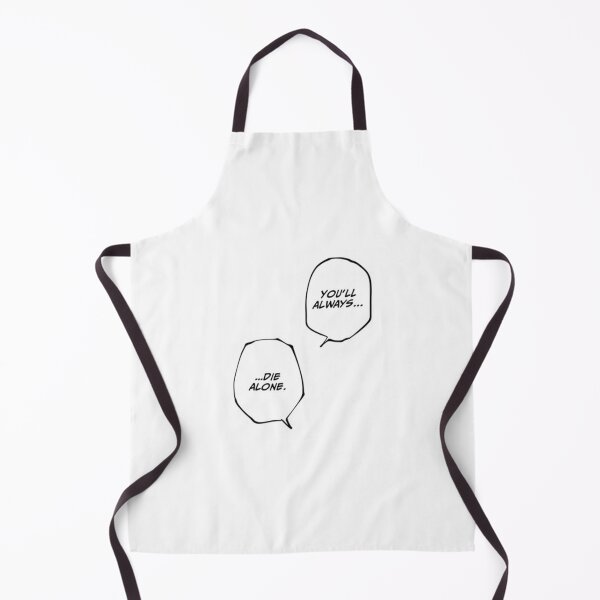 Item preview, You'll always die alone (black) designed and sold by GhinStore.