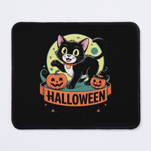Item preview, Halloween Party Scary Cat & Pumpkin Costume For Kids Him Her Raglan designed and sold by FadeOfThrone.