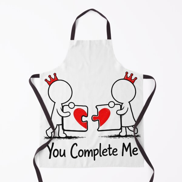 Item preview, You Complete Me – Minimalist Love Puzzle Illustration designed and sold by DariusZD.